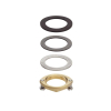 Hansgrohe Allegra Schachtbevestigingsset compleet - messing (goud) GA52902