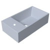 Royal Plaza Dee fontein 40cm 1 kraangat links zonder overloop wit GA42248 Royal Plaza Dee fontein 40cm 1 kraangat links zonder overloop wit GA42248