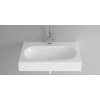 Bette Comodo wastafel 80x49.5cm met kraangat wit SW71726 Bette Comodo wastafel 80x49.5cm met kraangat wit SW71726