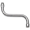 Grohe Costa Onderuitloop - M22 - 15cm - voor wandkraan - chroom 0433610