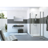 Huppe Classics 2 2 delig hoekinstap 90 90x200cm matzilver helder glas GA49533 Huppe Classics 2 2 delig hoekinstap 90 90x200cm matzilver helder glas GA49533