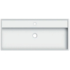 Royal Plaza Jilsum wastafel 100x46cm met 1 kraangat met overloop wit SW73076 Royal Plaza Jilsum wastafel 100x46cm met 1 kraangat met overloop wit SW73076