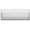Royal Plaza Jilsum wastafel 120x46cm met 2 kraangaten met overloop wit SW73079 Royal Plaza Jilsum wastafel 120x46cm met 2 kraangaten met overloop wit SW73079