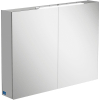 Villeroy en boch My view one spiegelkast 100,7x74,6cm met 2 deuren met led SW73042 Villeroy en boch My view one spiegelkast 100,7x74,6cm met 2 deuren met led SW73042