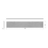 Mosa 095X600 263Bp Grijsbeige Pt SW363249 Mosa 095X600 263Bp Grijsbeige Pt SW363249