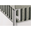 Schluter Quadec-ev eb hoek 12,5 mm rvs geborsteld SW99689 Schluter Quadec-ev eb hoek 12,5 mm rvs geborsteld SW99689
