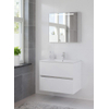 Bruynzeel Miko badmeubelset 81x66x51cm met spiegel mat wit GA42458 Bruynzeel Miko badmeubelset 81x66x51cm met spiegel mat wit GA42458