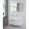 Bruynzeel Miko badmeubelset 101x66x51cm met spiegelkast glans wit GA15557 Bruynzeel Miko badmeubelset 101x66x51cm met spiegelkast glans wit GA15557