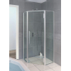 Bruynzeel Zeta draai 5 hoek 90x90x205cm zilver helder clean GA27506 Bruynzeel Zeta draai 5 hoek 90x90x205cm zilver helder clean GA27506