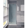 Bruynzeel Zeta draaideur 90x205cm aluminium profiel en helder glas GA13024 Bruynzeel Zeta draaideur 90x205cm aluminium profiel en helder glas GA13024