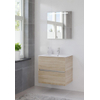 Bruynzeel Miko badmeubelset 71x66x51cm met spiegel bardolino GA20852 Bruynzeel Miko badmeubelset 71x66x51cm met spiegel bardolino GA20852