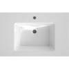 Bruynzeel Miko Keramische wastafel 81x1x51cm 81x51 cm 1 kraangat wit GA65806 Bruynzeel Miko Keramische wastafel 81x1x51cm 81x51 cm 1 kraangat wit GA65806