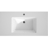 Bruynzeel Miko Keramische wastafel 101x1x51cm 101x51 cm 1 kraangat wit GA65758 Bruynzeel Miko Keramische wastafel 101x1x51cm 101x51 cm 1 kraangat wit GA65758