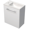 Royal Plaza Kalaoa meuble 40cm porte ouvre vers la gauche avec lavabo céramique Blanc GA26376 Royal Plaza Kalaoa meuble 40cm porte ouvre vers la gauche avec lavabo céramique Blanc GA26376