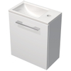 Royal Plaza Kalaoa meuble 40cm porte ouvre vers la droite avec lavabo céramique Blanc GA26412 Royal Plaza Kalaoa meuble 40cm porte ouvre vers la droite avec lavabo céramique Blanc GA26412