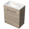 Royal Plaza Kalaoa meuble 40cm porte ouvre vers la droite avec lavabo céramique Chêne gris GA26429 Royal Plaza Kalaoa meuble 40cm porte ouvre vers la droite avec lavabo céramique Chêne gris GA26429