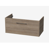 Royal Plaza Timothy wastafelonderkast 101x49.5cm 1 lade grijs eiken GA20337 Royal Plaza Timothy wastafelonderkast 101x49.5cm 1 lade grijs eiken GA20337