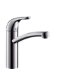 Hansgrohe Focus E keukenkraan met draaibare uitloop chroom 0450577 Hansgrohe Focus E keukenkraan met draaibare uitloop chroom 0450577