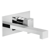 Royal Plaza Zenon afdekset wand wastafelkraan uitloop20cmm/achterpl. chroom SW96697 Royal Plaza Zenon afdekset wand wastafelkraan uitloop20cmm/achterpl. chroom SW96697