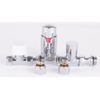 Royal Plaza ODIN set de raccordement de radiateur thermostatique droit CHROME GA38607