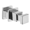 Royal Plaza Sorbus s haak voor radiator met vierkante buizen chroom GA31567 Royal Plaza Sorbus s haak voor radiator met vierkante buizen chroom GA31567