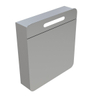 Royal Plaza Luna Round Armoire de toilette 60x65cm avec éclairage LED argent GA89419 Royal Plaza Luna Round Armoire de toilette 60x65cm avec éclairage LED argent GA89419