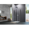 Huppe Design pure 2 delige vouwdeur sft links 90x190cm matzilver helder glas GA60909 Huppe Design pure 2 delige vouwdeur sft links 90x190cm matzilver helder glas GA60909