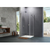 Huppe Design pure draaideur stn 100x200cm matzilver helder glas GA11409 Huppe Design pure draaideur stn 100x200cm matzilver helder glas GA11409