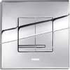 Wisa XS plaque de commande dualflush plastique brillant chrome SW1075528