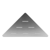 LoooX Corner Shelf hoekplanchet 30x22cm geschikt voor in doucheruimte RVS geborsteld OUTLET OUT6807 LoooX Corner Shelf hoekplanchet 30x22cm geschikt voor in doucheruimte RVS geborsteld OUTLET OUT6807