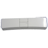 Wisa Serie 790 couvercle avec bouton-poussoir pour réservoir blanc GA38476