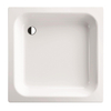 Bette receveur de douche en tôle d'acier 90x90cm blanc GA71740