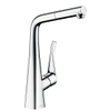Hansgrohe Metris keukenkraan met uittrekbare kraanuitloop chroom GA73556 Hansgrohe Metris keukenkraan met uittrekbare kraanuitloop chroom GA73556