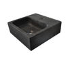 Royal Plaza Alhena fontein 30x30cm met kraangat zonder overloop zwart SW69003 Royal Plaza Alhena fontein 30x30cm met kraangat zonder overloop zwart SW69003