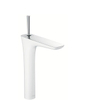 Hansgrohe PuraVida Mitigeur de lavabo élevé avec garniture push open chromé/blanc 0451063 Hansgrohe PuraVida Mitigeur de lavabo élevé avec garniture push open chromé/blanc 0451063