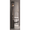 Bette Lux shape spiegel met planchet 60x190x24 4cm mint eiken mokka SW68422 Bette Lux shape spiegel met planchet 60x190x24 4cm mint eiken mokka SW68422