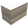 Royal Plaza Talisa wastafelonderkast 80x46cm 2x lade zilver eiken SW72989 Royal Plaza Talisa wastafelonderkast 80x46cm 2x lade zilver eiken SW72989