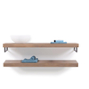 Looox Wooden collection duo wooden base shelf 140cmhanddoekhouders rvs eiken geborsteld rvs SW73137 Looox Wooden collection duo wooden base shelf 140cmhanddoekhouders rvs eiken geborsteld rvs SW73137