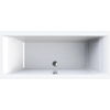 Wisa Berceto Bad Rechthoek 180X80Cm Duo Wit SW73251 Wisa Berceto Bad Rechthoek 180X80Cm Duo Wit SW73251