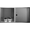 Looox Box inbouw nis 60x30cm 10 cm inbouwdiepte met deur rvs geborsteld SW87429 Looox Box inbouw nis 60x30cm 10 cm inbouwdiepte met deur rvs geborsteld SW87429
