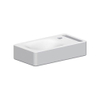 Royal Plaza Hallum fontein 40x22 cm met 1 kraangat zonder overloop lava SW73085 Royal Plaza Hallum fontein 40x22 cm met 1 kraangat zonder overloop lava SW73085