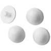 Geberit Universeel set van 4 buffers rond - voor closetzitting - wit 0221019