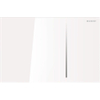 Geberit Sigma70 bedieningplaat met dualflush frontbediening voor toilet/urinoir 24x15.8cm wit GA54799 Geberit Sigma70 bedieningplaat met dualflush frontbediening voor toilet/urinoir 24x15.8cm wit GA54799