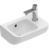 Villeroy en Boch Architectura fontein met kraangat rechts met overloop 36x26cm wit SW68793 Villeroy en Boch Architectura fontein met kraangat rechts met overloop 36x26cm wit SW68793