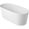 vtwonen Tub Baignoire îlot ovale 165x72cm ComforStone powder white Blanc SW373927 vtwonen Tub Baignoire îlot ovale 165x72cm ComforStone powder white Blanc SW373927