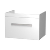 Royal Plaza Sidney Meuble sous lavabo avec tiroir 65x44cm Blanc brillant GA42036 Royal Plaza Sidney Meuble sous lavabo avec tiroir 65x44cm Blanc brillant GA42036