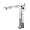 Dornbracht Lulu wastafelkraan uitloop 215mm 280mm hoog platina mat GA85540 Dornbracht Lulu wastafelkraan uitloop 215mm 280mm hoog platina mat GA85540