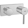 Hansa Matrix Set de finition pour mitigeur baignoire encastré chrome GA80028 Hansa Matrix Set de finition pour mitigeur baignoire encastré chrome GA80028