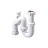 Walraven Mcalpine universele sifon met beluchter 1 1/2x40 mmm wma wit GA56023 Walraven Mcalpine universele sifon met beluchter 1 1/2x40 mmm wma wit GA56023