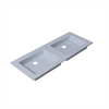 Royal Plaza Mackin dubbele meubelwastafel 120x48cm 2 kraangaten wit GA43773 Royal Plaza Mackin dubbele meubelwastafel 120x48cm 2 kraangaten wit GA43773